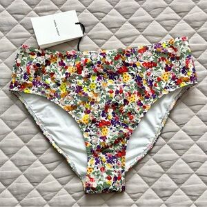 NWT ISABEL MARANT  EU36/US 4 Bikini Bottoms Slip Nitya Floral SWIM